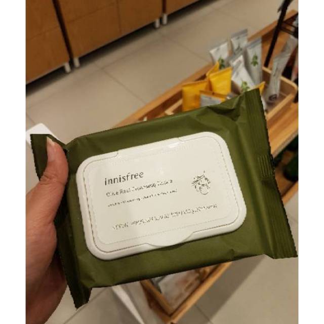 Innisfree Olive real cleansing tissue 30 sheets