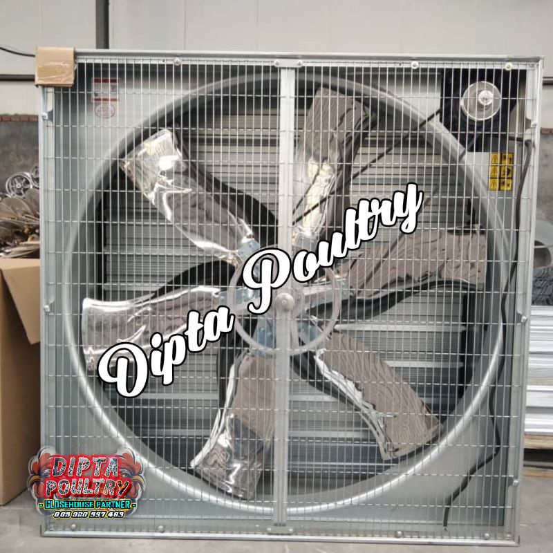 Blower box fan pushpull