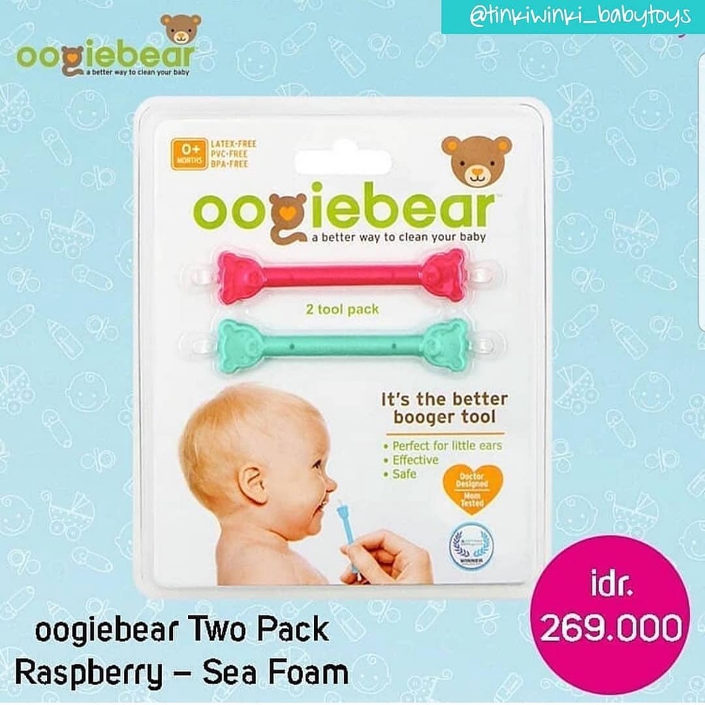 OOGIEBEAR ear and nose cleaner 2pcs
