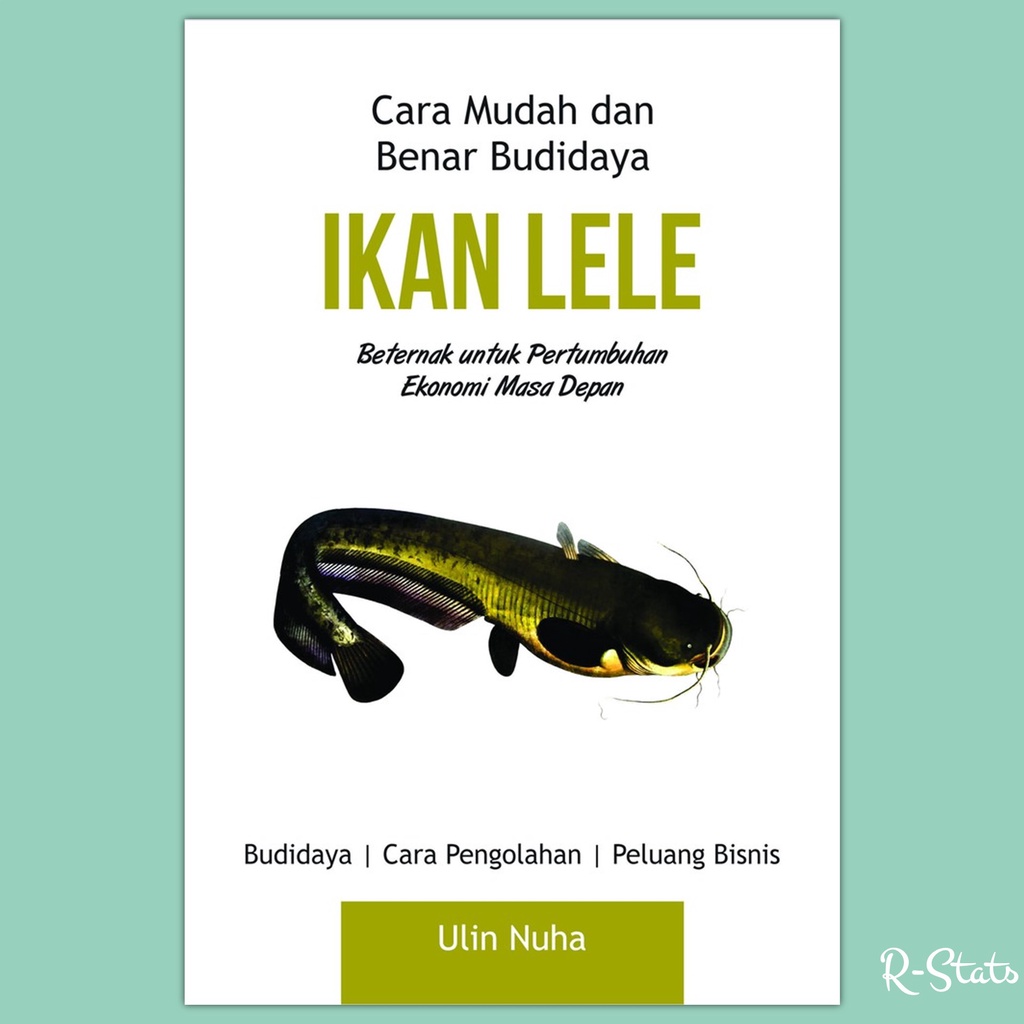 Jual Buku Budidaya Ikan Lele Untuk Pemula Skala Rumah Tangga Shopee