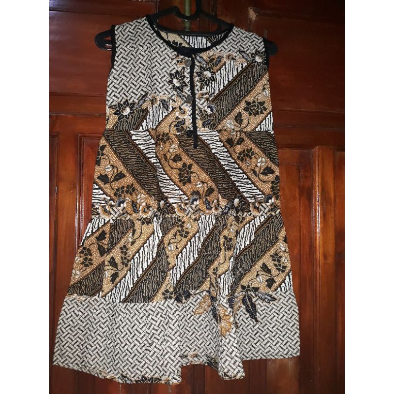 daster batik anak perempuan preloved