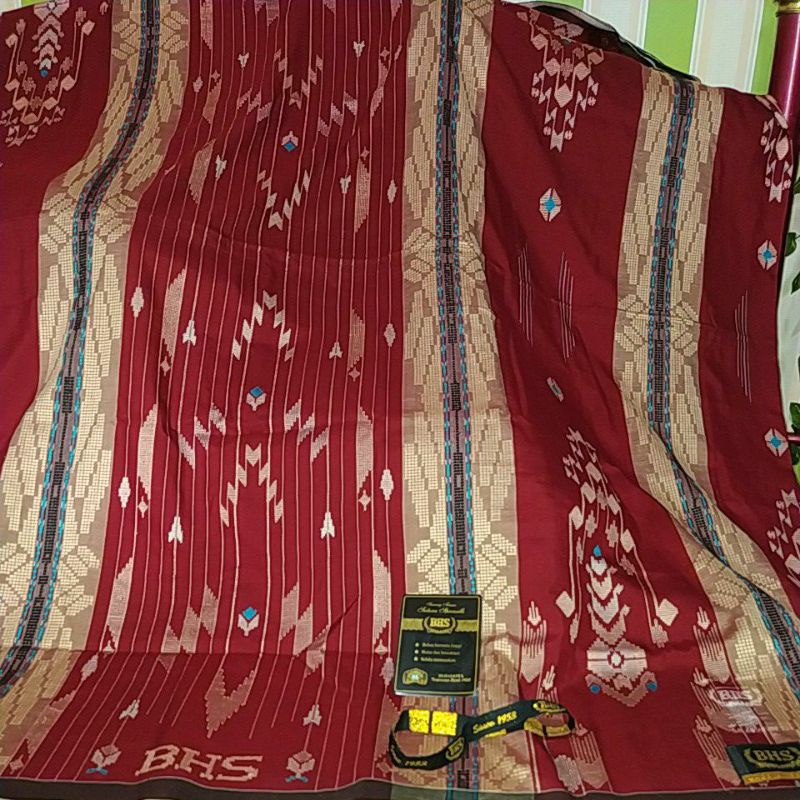 bhs sge full sutra second merah marun mulus