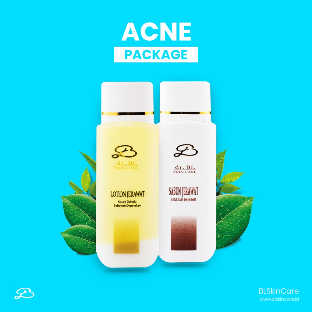 BL Skincare Paket Kulit Jerawat Sabun Jerawat Lotion Jerawat bl skincare
