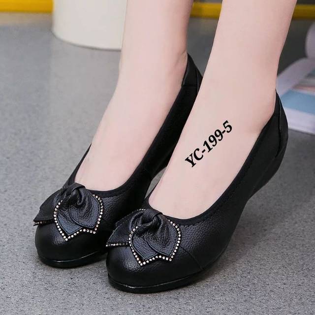 *Clarks YC-199-5 Leaf Flat*