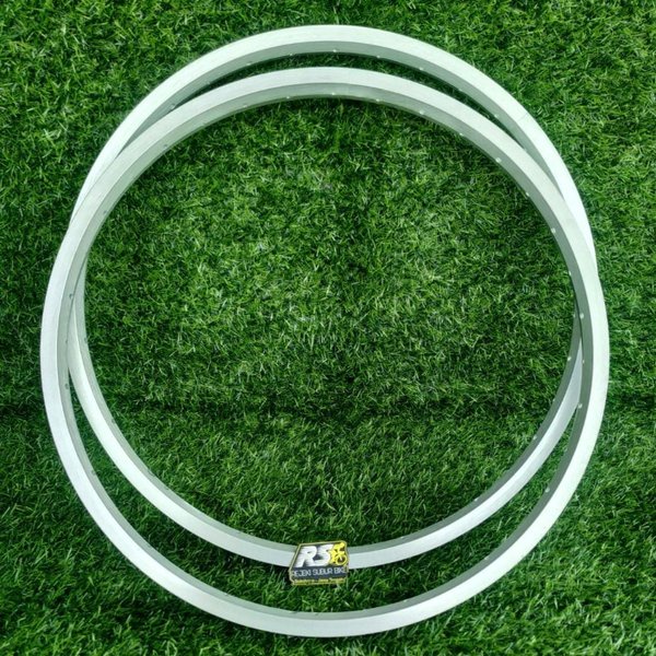 VELG RIMS SEPEDA ANAK BMX ALLOY RING 20 SILVER LUBANG 36 H HOLE