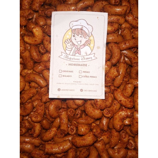 

Makaroni Bantet Extra Pedas SNACK CAMILAN