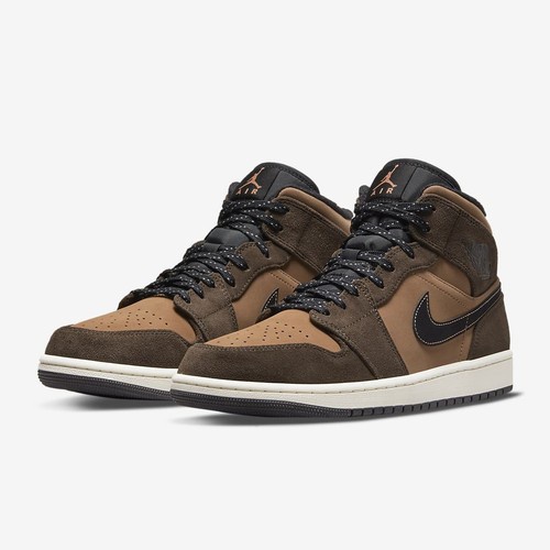 AIR JORDAN 1 MID SE DARK CHOCOLATE