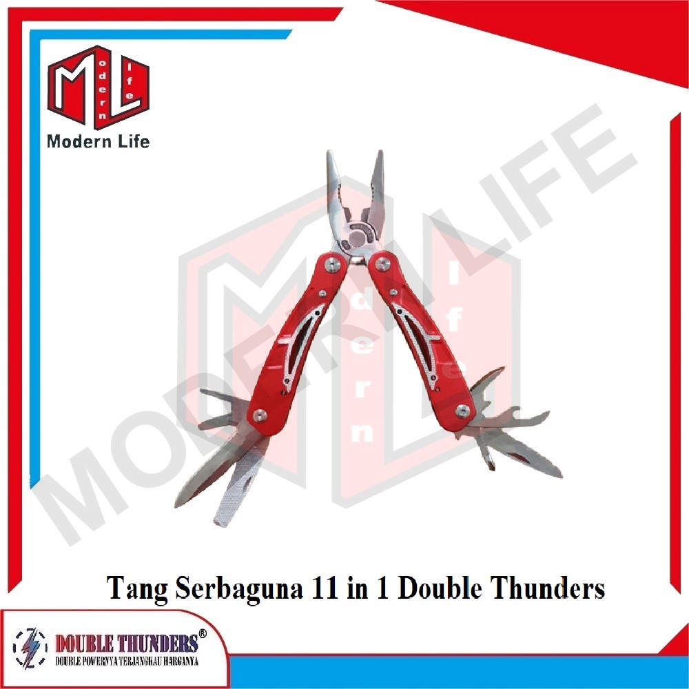 Tang Serbaguna 11 in 1 / Tang Multi Fungsi 11 in 1 Double Thunders HIGH QUALITY