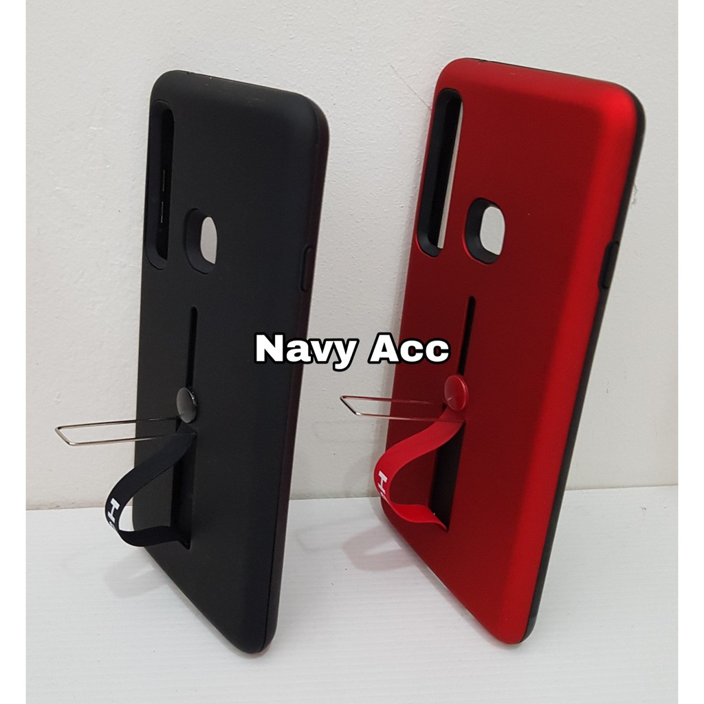 Case Samsung A7 2018 - A9 2018 Stand Holder - Smart Hand Grip Holder