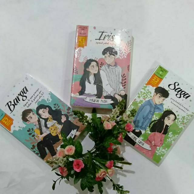 Buku Novel Iris Novel Saga Novel Barga
