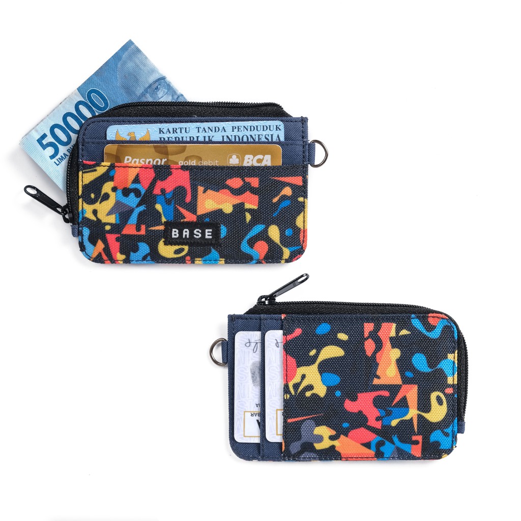 Dompet Kartu Tipis Card Wallet Simple Hanging Wallet Pria Wanita - BDKS43