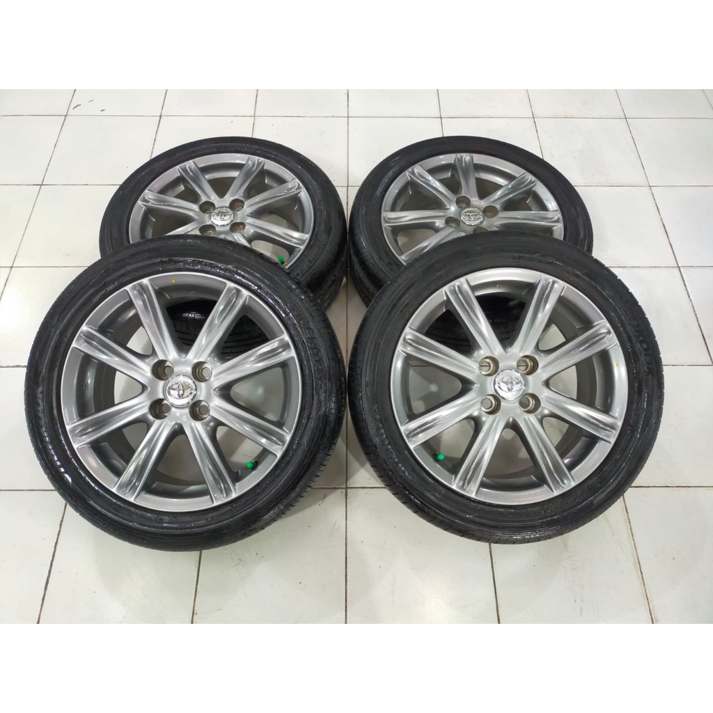 Jual Velg Murah Std Yaris Oem Ring 16x6 Pcd 4x100 Seken Bekas Murah Mewah Bekas Shopee Indonesia 4012