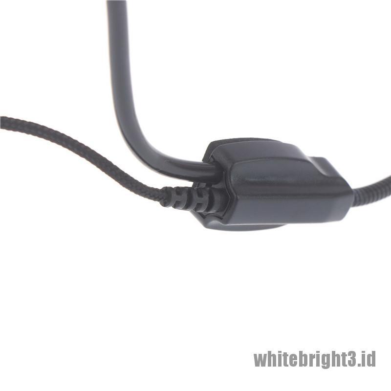 &lt; White3 &gt; headset Headphone Over-Ear Kabel Jack 3.5mm Untuk Pidato