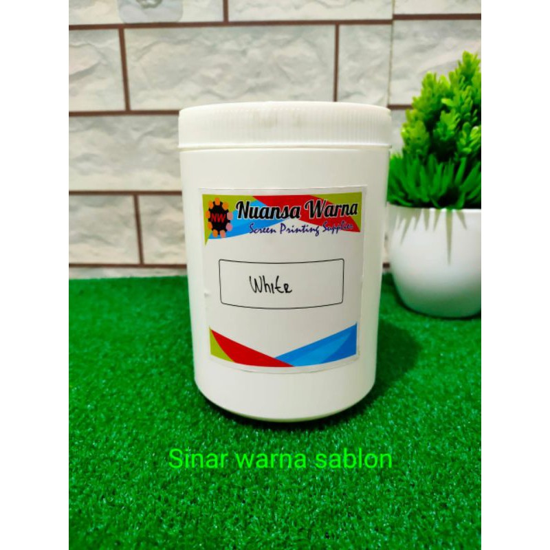 

Pigment WHITE pewarna PUTIH 1kg