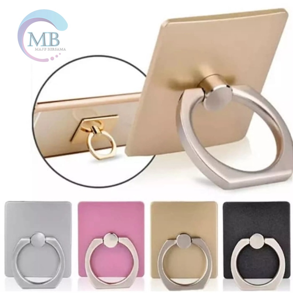 RT16 iRING RING STAND HP POLOS CINCIN PENYANGGA PEGANGAN HANDPHONE UNIVERSAL MB2487