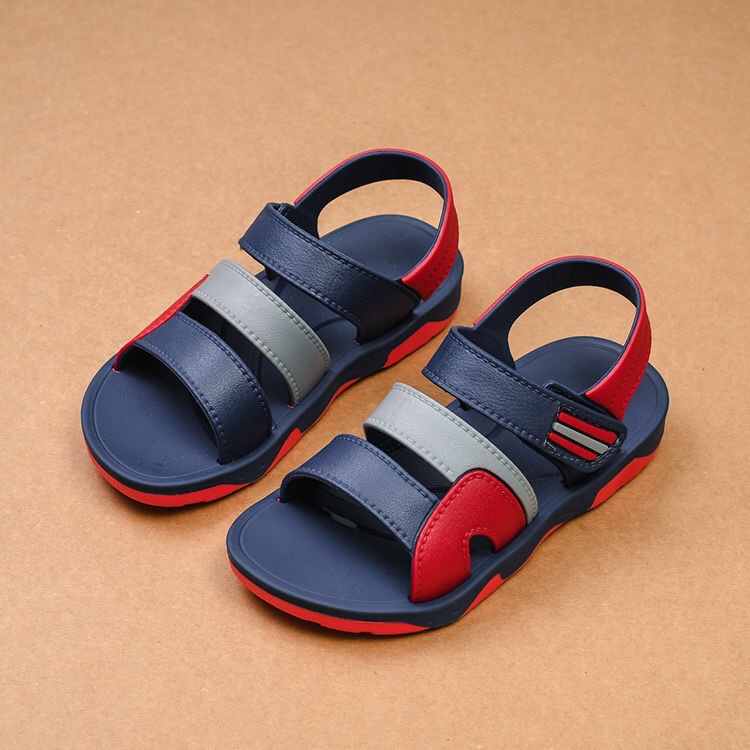 Sandal Anak Laki-laki Musim Panas Baru Korea Bayi Balita Sepatu Pantai Ukuran 26-35