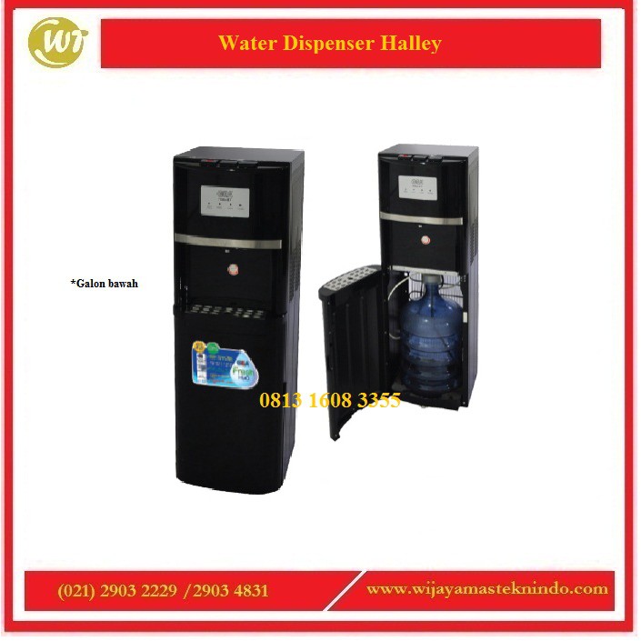 Water Dispenser HALLEY | Dispenser Air Minum Galon Bawah