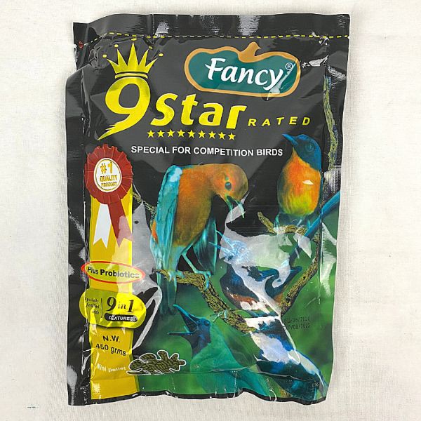 

CMK Makanan Burung FANCY9 Star Rated Probiotic 450GR