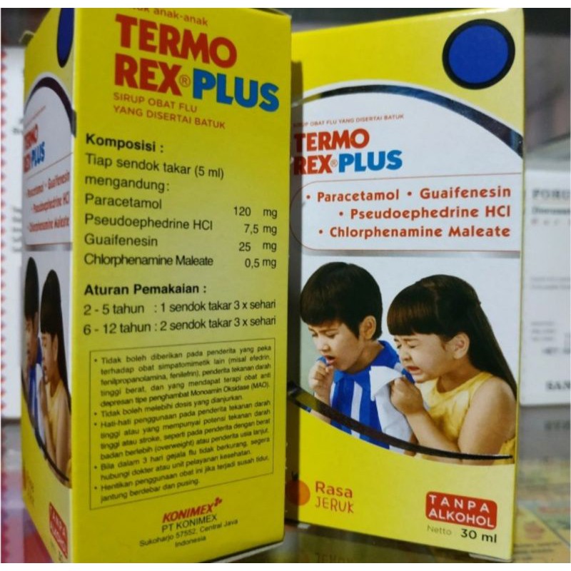 TERMOREX PLUS SIRUP 30ML