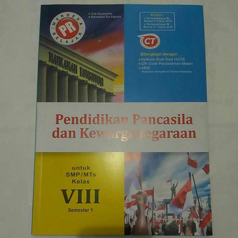 PR PPKN kelas 8A