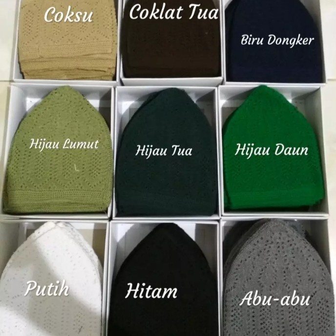 peci haji mercan cocok buat oleh oleh / souvenir