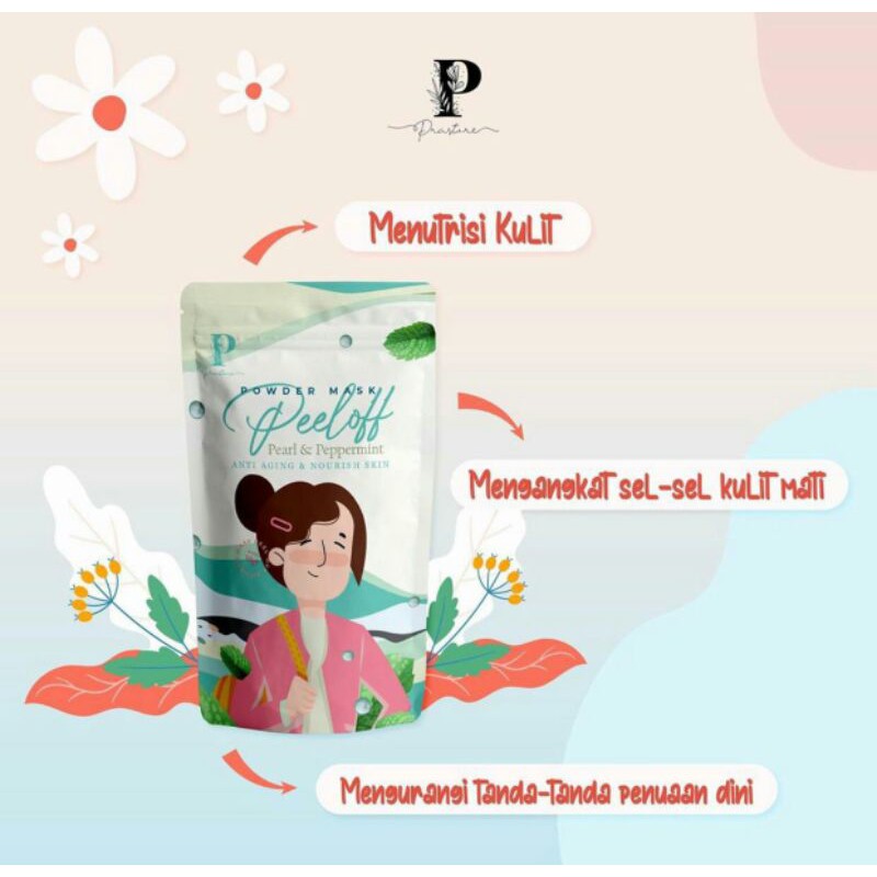 BUY 1 GET 1 Peel Off Mask by Prastore 30g BPOM