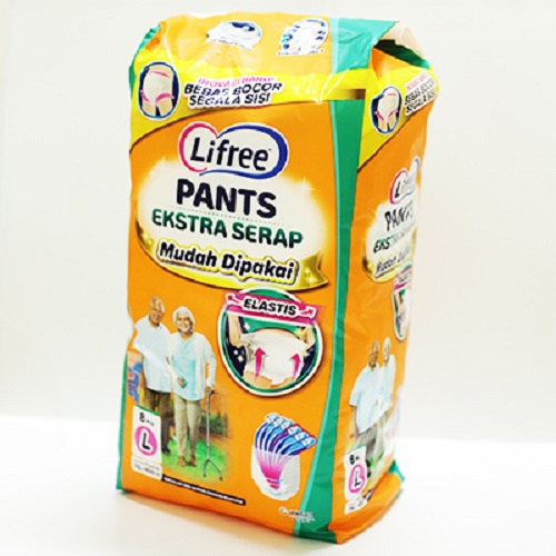 Lifree Pants Ekstra Serap 8S L