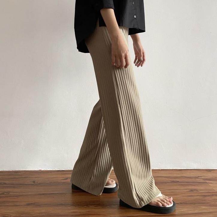 Recomended.. LYRA PANTS - CELANA KULOT KNIT - CELANA IMPORT