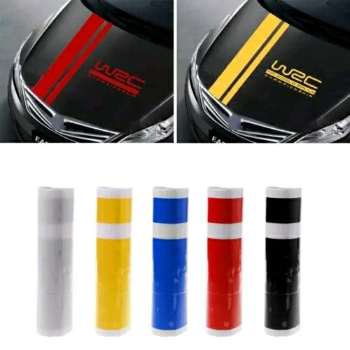 stiker cutting kap mobil depan lis wrc