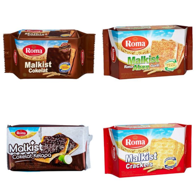 

Roma Malkist Crackers Mayora 120gr 135gr