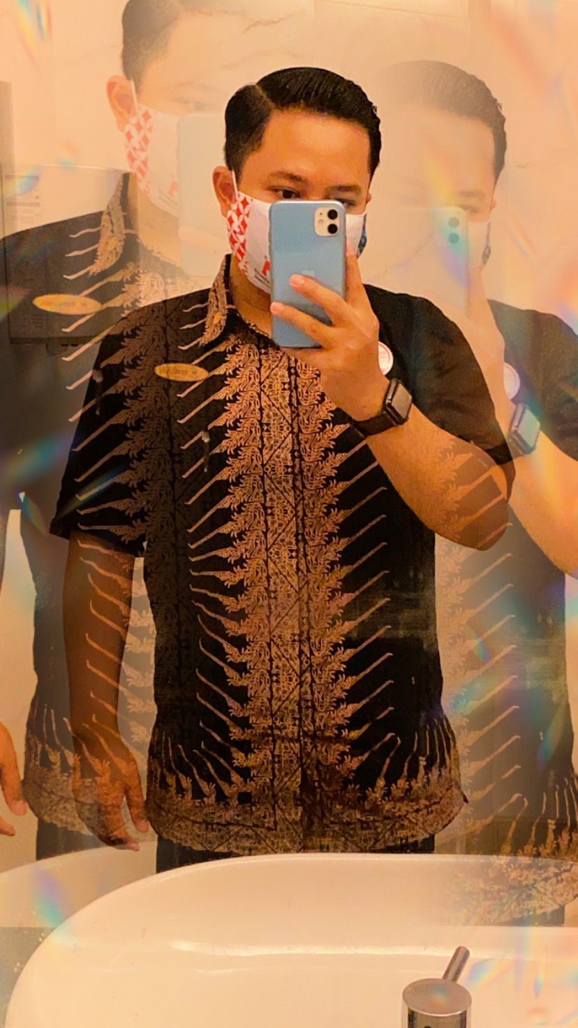 Modang# Kemeja Batik Pria Premium Motif Polos Minimalis Katun Sragenan Hq Ori Batik Solo By Rashashi