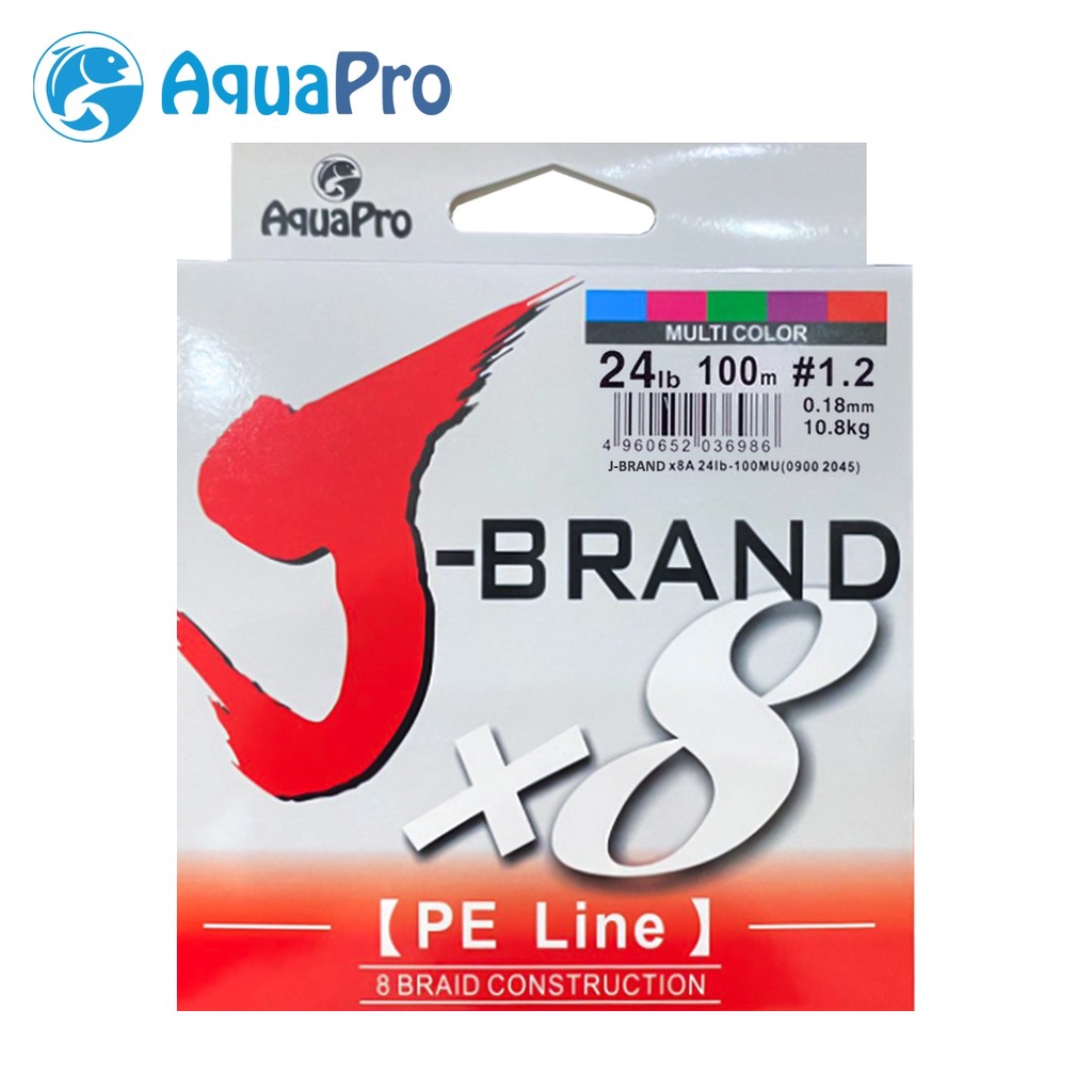 Senar Pancing Baru J-BRAID X8 Grand 8 Stand X braided PE Line Original Japan Lure Line 100M Senar Line Fishing