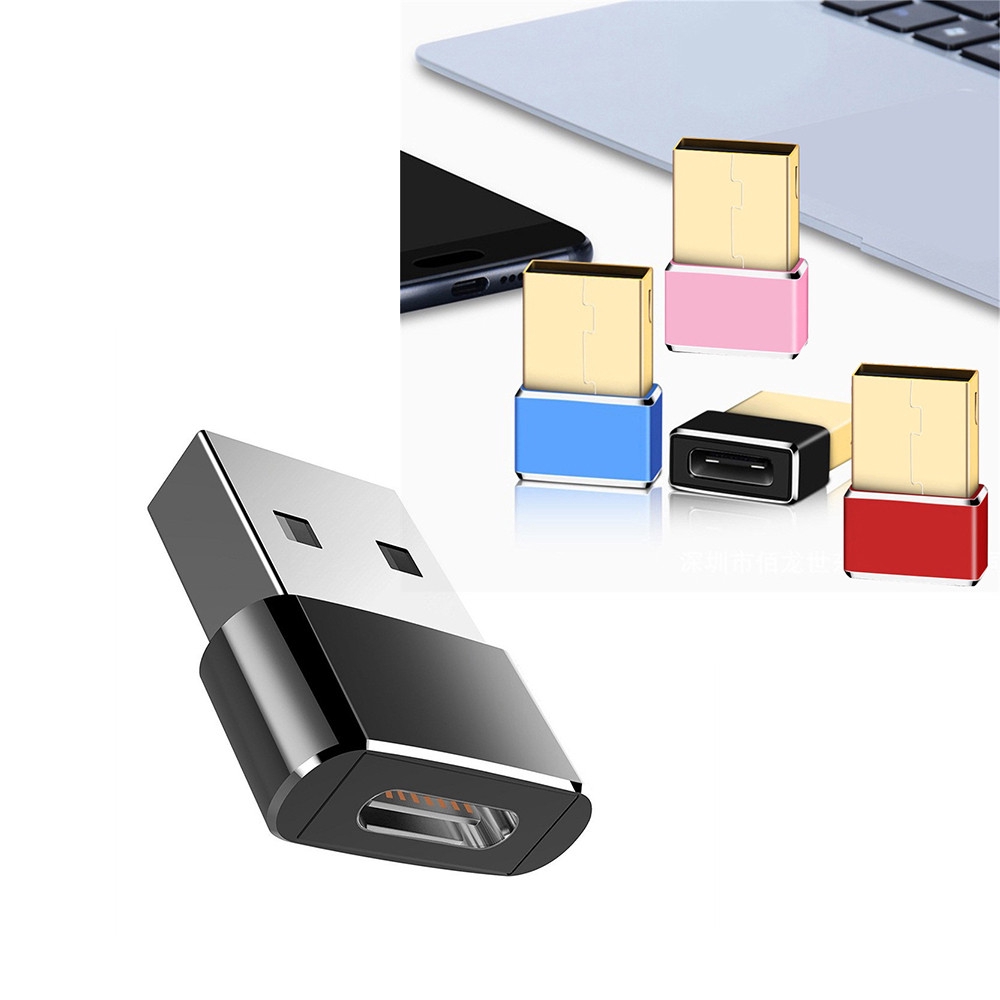 USB 3.0 (Type A) Male Ke USB3.1 (Tipe-C) Female Konverter Adaptor Penghubung One