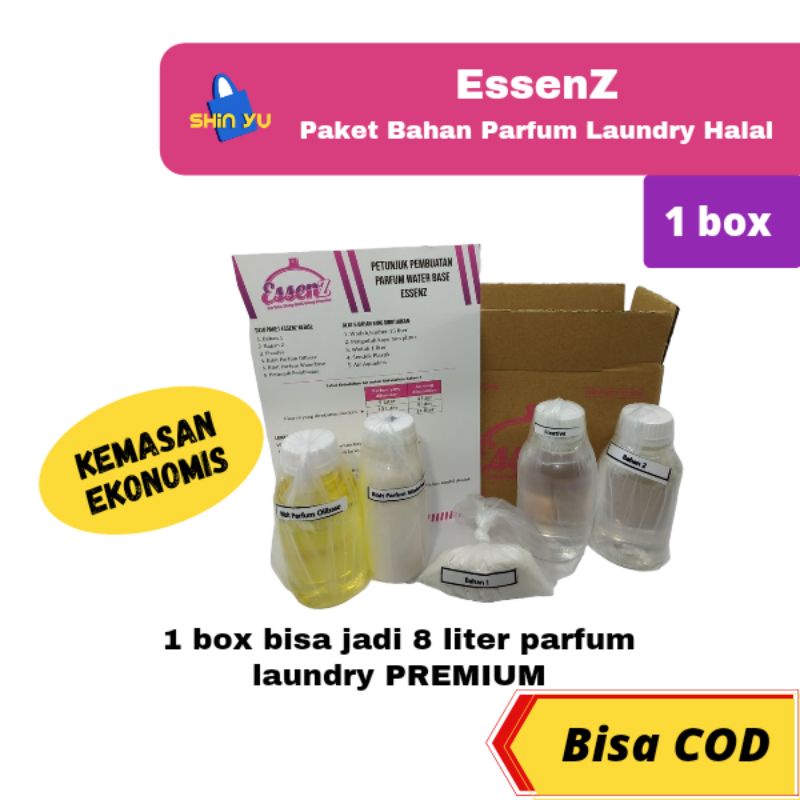 Essenz Bahan Parfum Pelicin Laundry Exclusive Halal Kemasan Ekonomis jadi 8 Liter