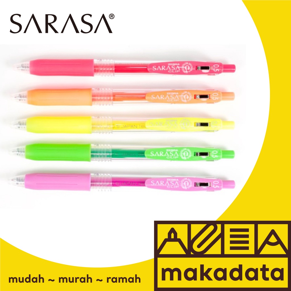 

BOLPEN / PULPEN SARASA NEON 0.5 (1 PCS) MURAH