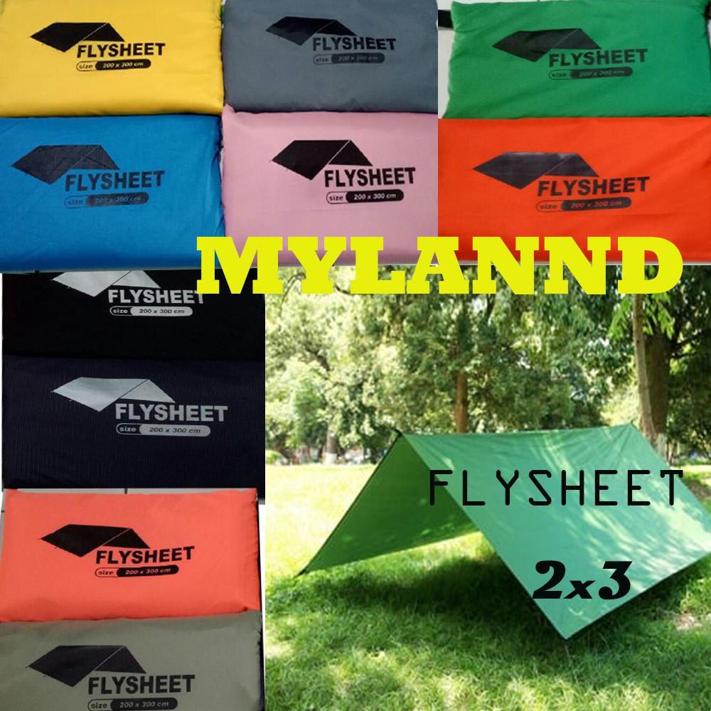 flysheet tenda 2 x 3 flysheet hammock flysheet camping atap teduh