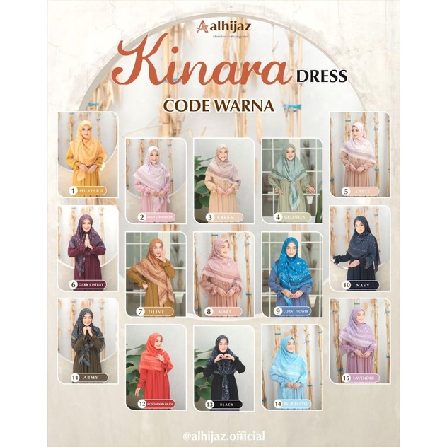 Gamis Kinara by Alhijaz