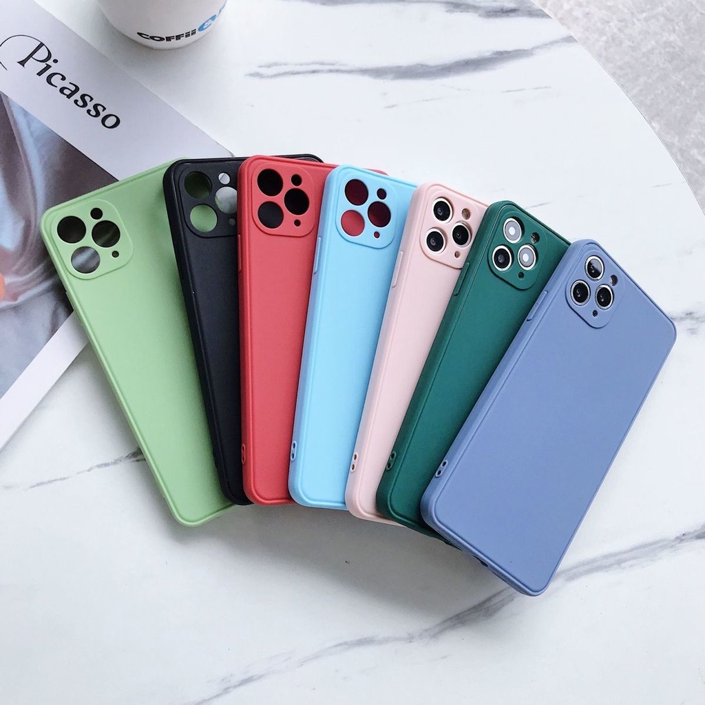 Soft Case Pelindung Bahan Silikon Untuk IPhone 11 11pro X XS Max XR 7 8 7p 8p 6 6sp Fsf5