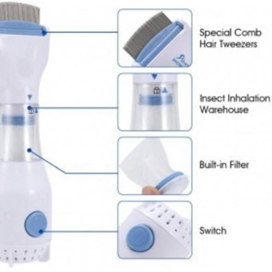Sisir Kutu Rambut Elektrik/ Sisir Kutu Rambut Elektrik / Vakum Sisir Kutu <