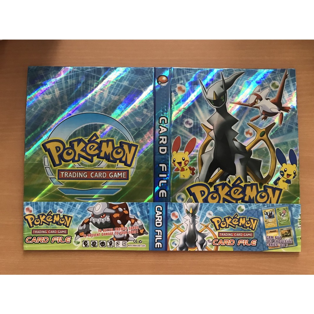 Jual Album Kartu Pokemon Trading Card File Bisa Muat 112 Kartu Cover