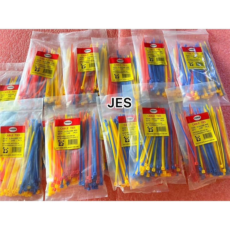 TALITIS 10CM KABEL TIES 100MM WARNA WARNI