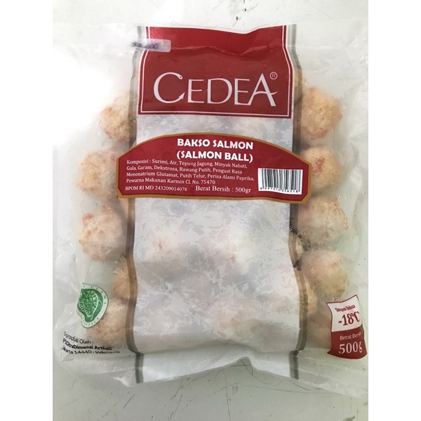 

CEDEA Bakso Salmon (Salmon Ball)