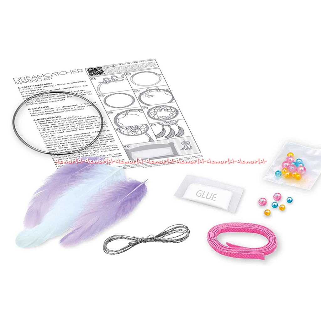 4M Dreamcatcher Making Kit Craft Kits Mainan Menghias Gantungan