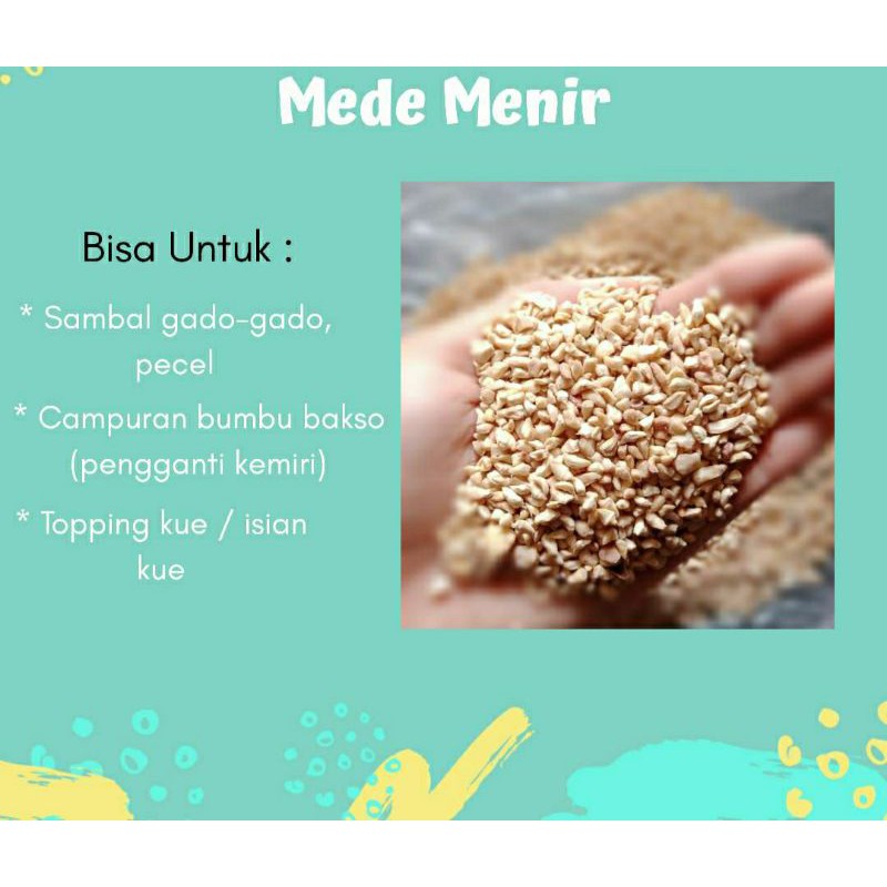 

Kacang Mede/Mete/Mente/Cashew Wonogiri Menir 1kg