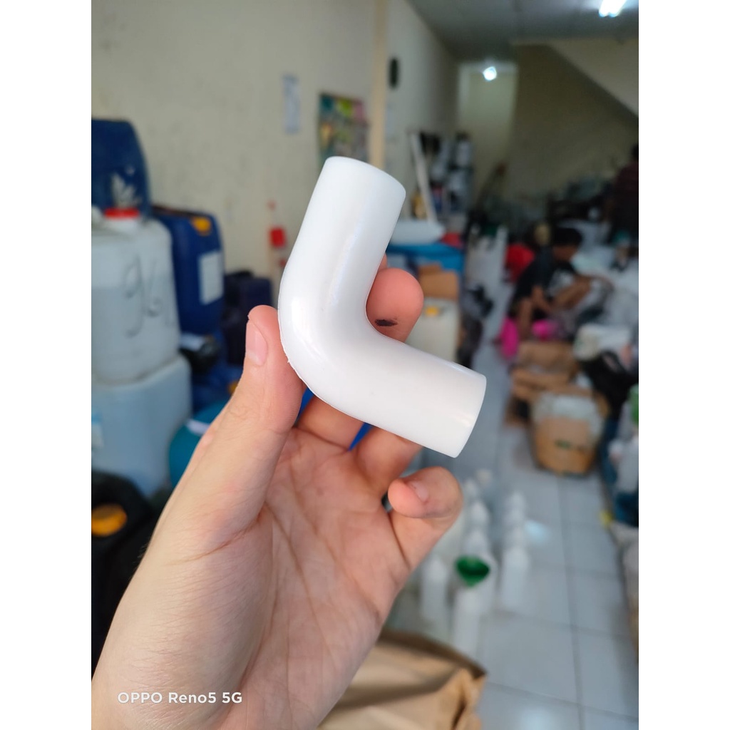 Knee 20mm / Elbow / Lbow / L bow / Kenie / Siku Pipa Listrik 20 mm pipa konduit conduit