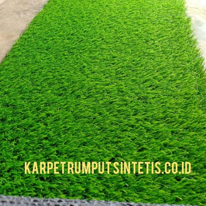 Karpet Rumput Sintetis Untuk Lantai Indoor/Outdoor