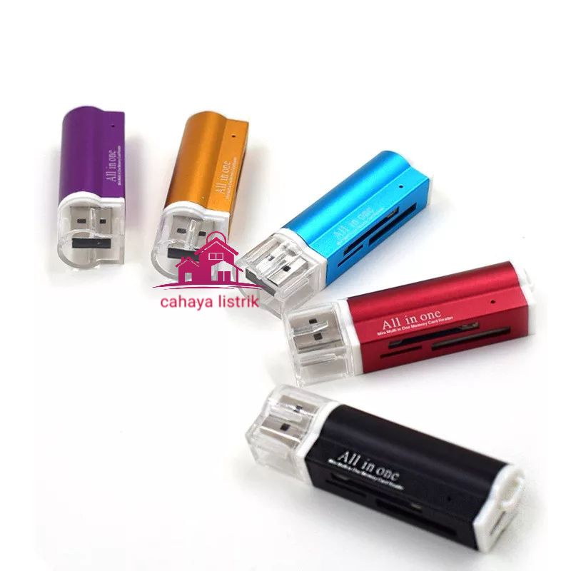 Card Reader USB Flashdisk All in One serbaguna OTG