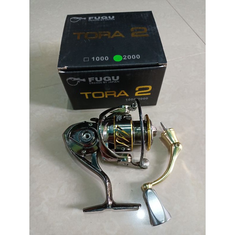 reel power handle Fugu Tora 2 ukuran 2000