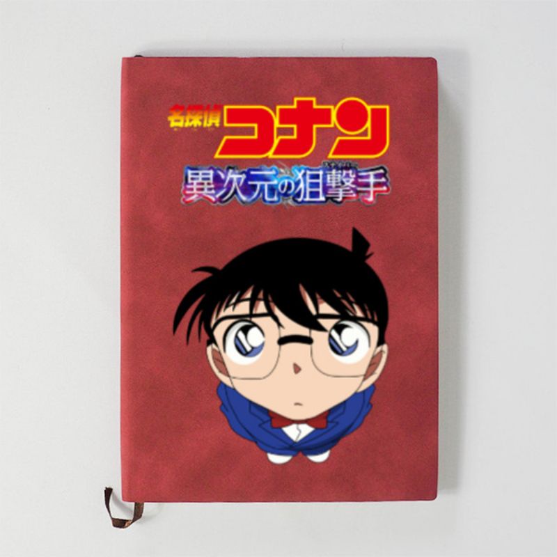 

Notebook Detektif Conan Retro Kulit A5 Custom