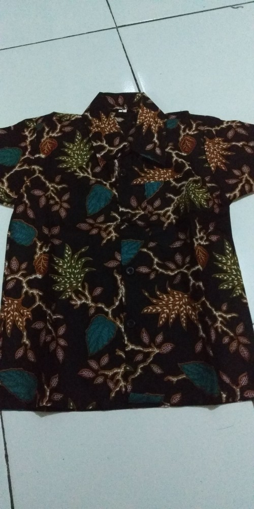 Baju Batik Anak Laki Laki (motif Krokot)